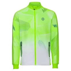 BIDI BADU Aton Tech Training Jacket Men - Neon Green, White -Tennis Serie Store 00677000 000