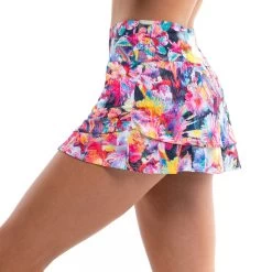 Techno Tropic Pocket Skirt Women - Multicoloured -Tennis Serie Store 00725000 11