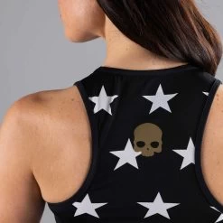 Hydrogen Tech Stars Dress Women - Black, White -Tennis Serie Store 00752000 17