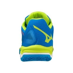 Mizuno Wave Exceed Light Padel Shoe Men - Blue, Neon Green -Tennis Serie Store 00760000 0 2
