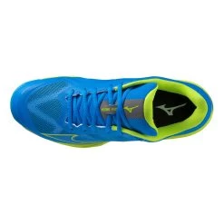 Mizuno Wave Exceed Light Padel Shoe Men - Blue, Neon Green -Tennis Serie Store 00760000 0 4