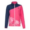 BIDI BADU Gene Tech Training Jacket Women - Dark Blue, Pink