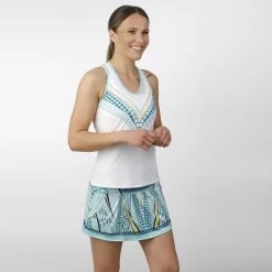 Long Fantasy Pocket Skirt Special Edition Women - Turquoise, Multicoloured -Tennis Serie Store 00889000 15