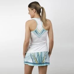 Long Fantasy Pocket Skirt Special Edition Women - Turquoise, Multicoloured -Tennis Serie Store 00889000 16