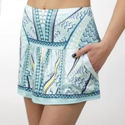 Long Fantasy Pocket Skirt Special Edition Women - Turquoise, Multicoloured -Tennis Serie Store 00889000 17