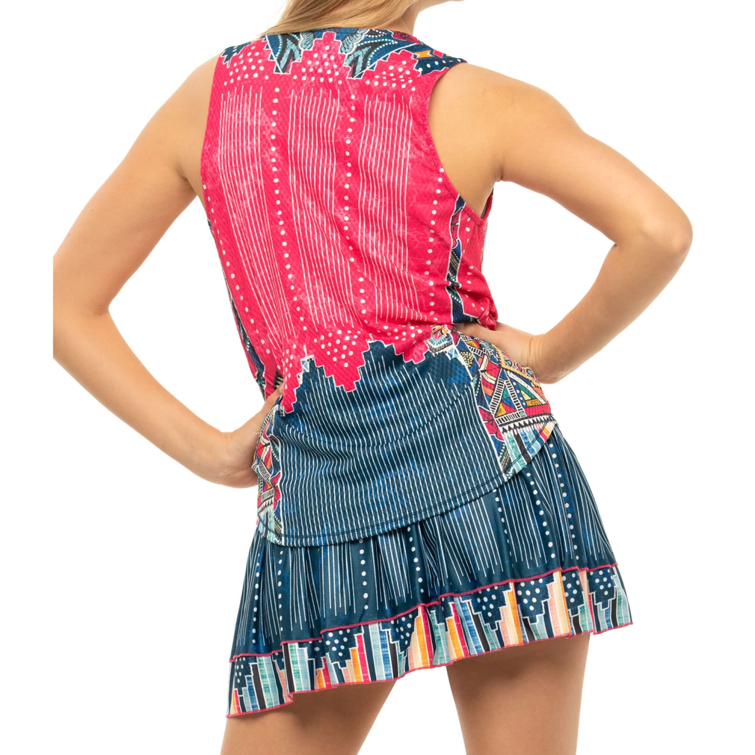 Borderline Tank Top Women - Multicoloured 6 Borderline Tank Top Women - Multicoloured - Image 4