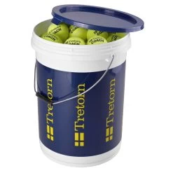 Tretorn Balleimer Ball Bucket - Blue, White