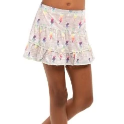 Feeling The Vibe Skirt Girls - Multicoloured -Tennis Serie Store 01256000 10