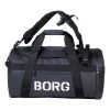 BJØRN BORG Duffle 35L Sports Bag - Black, White -Tennis Serie Store 0126500000 000