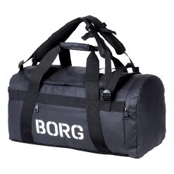 BJØRN BORG Duffle 35L Sports Bag - Black, White -Tennis Serie Store 0126500000 0 1