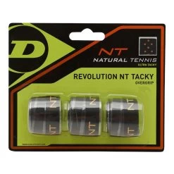 Dunlop Revolution NT Tacky 3 Pack - Black