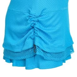 Level Up Ruche Skirt Women - Blue -Tennis Serie Store 01310000 10