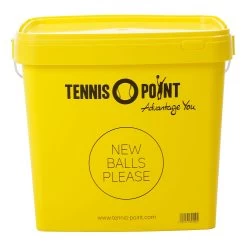 Ball Bucket With Cover, Square - Yellow