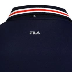 Fila Core Button Piro Polo Men - Dark Blue, Red -Tennis Serie Store 01341000 11