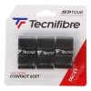 TECNIFIBRE Contact Soft 3er Schwarz - Black 2 TECNIFIBRE Contact Soft 3er Schwarz - Black -Tennis Serie Store 0141300000 000