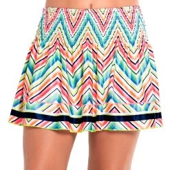 Rerto Smocke Skirt Girls - Multicoloured -Tennis Serie Store 01414000 13