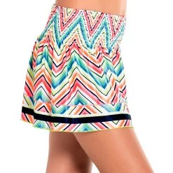 Rerto Smocke Skirt Girls - Multicoloured -Tennis Serie Store 01414000 14