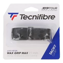 TECNIFIBRE Wax Max Grip 1 Pack - Black