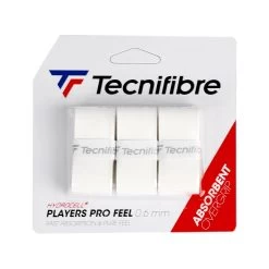 TECNIFIBRE Player Pro Feel 3 Pack - White
