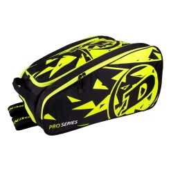 Dunlop Paletero Pro Team Padel Racket Bag - Black, Yellow