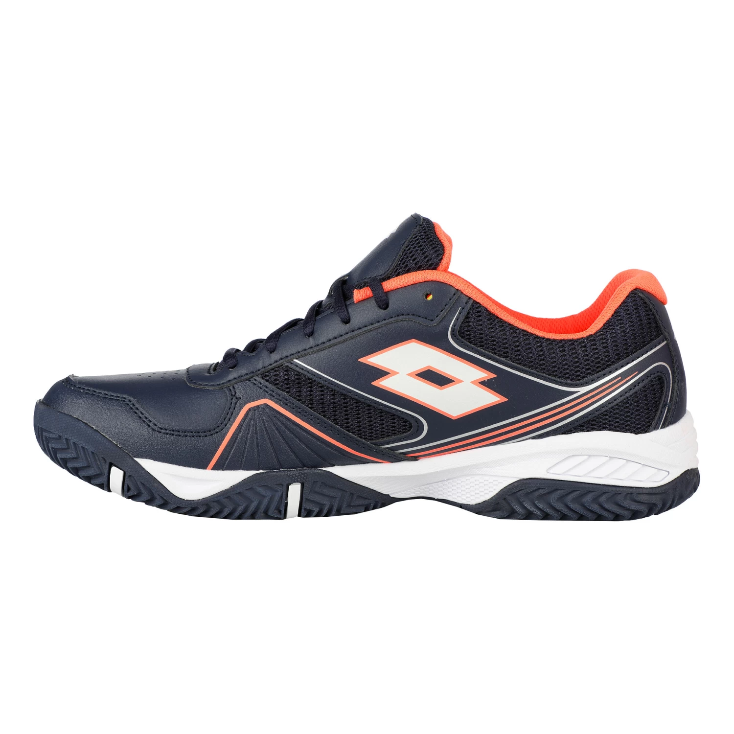 Lotto Superrapida 400 III Padel Shoe Men - Dark Blue, Orange 4 Lotto Superrapida 400 III Padel Shoe Men - Dark Blue, Orange - Image 2