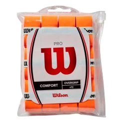 Wilson Burn Pro Overgrip 12 Pack - Orange