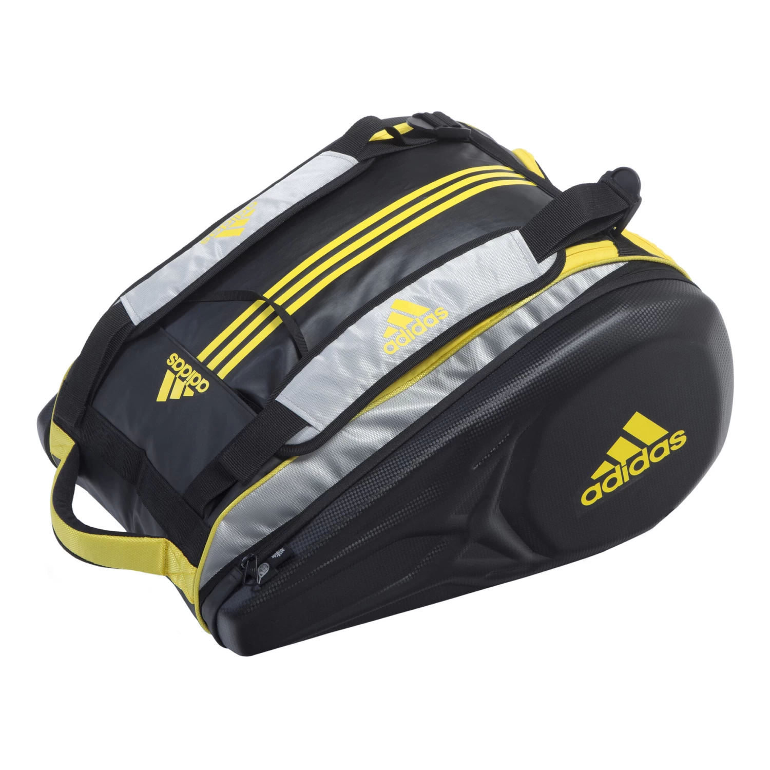 ADIDAS Adipower 1.8 Padel Racket Bag - Black, Yellow 3 ADIDAS Adipower 1.8 Padel Racket Bag - Black, Yellow