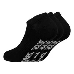 BIDI BADU No Party No Show Move Tennis Socks 3 Pack - Black, White -Tennis Serie Store 01591000 0 2