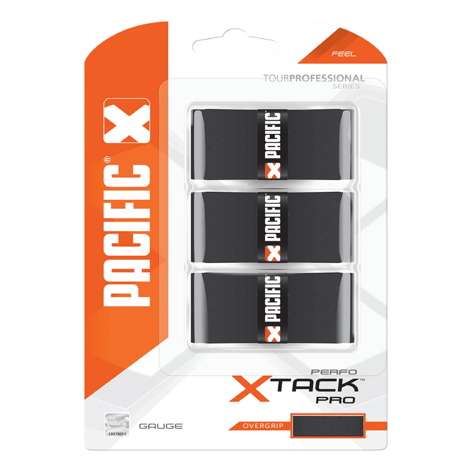 PACIFIC X Tack Pro Perfo 3 Pack - Black 3 PACIFIC X Tack Pro Perfo 3 Pack - Black