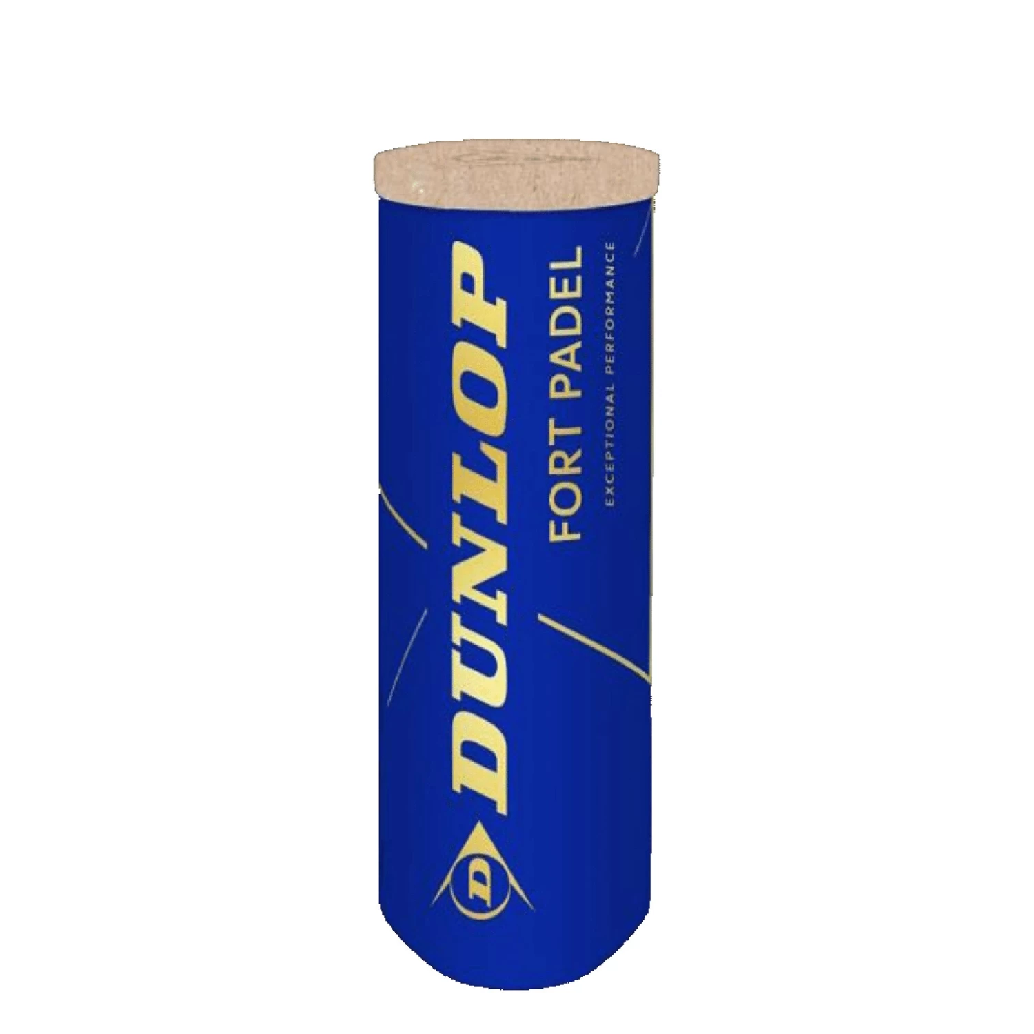 Dunlop Fort Padel 3 Ball Tube 3 Dunlop Fort Padel 3 Ball Tube