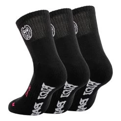 BIDI BADU Anchor Ankle Move Tennis Socks 3 Pack - Black -Tennis Serie Store 01723000 0 2