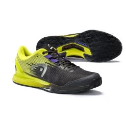 Head Sprint 3.0 Limited Clay Court Shoe Men - Black, Lime -Tennis Serie Store 01788000 0 7