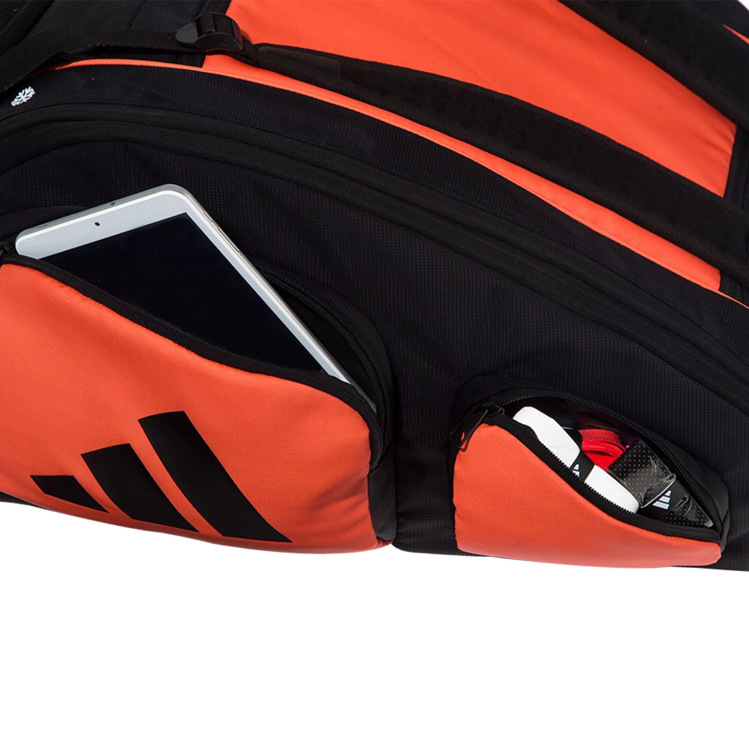 ADIDAS Pro Tour 3.2 Padel Racket Bag - Black, Orange 7 ADIDAS Pro Tour 3.2 Padel Racket Bag - Black, Orange - Image 5