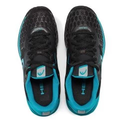 Head Revolt Pro 3.5 All Court Shoe Kids - Black, Turquoise -Tennis Serie Store 01800000 0 4