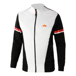 Ellesse Partita Track Training Jacket Men - White, Black -Tennis Serie Store 01820000 000