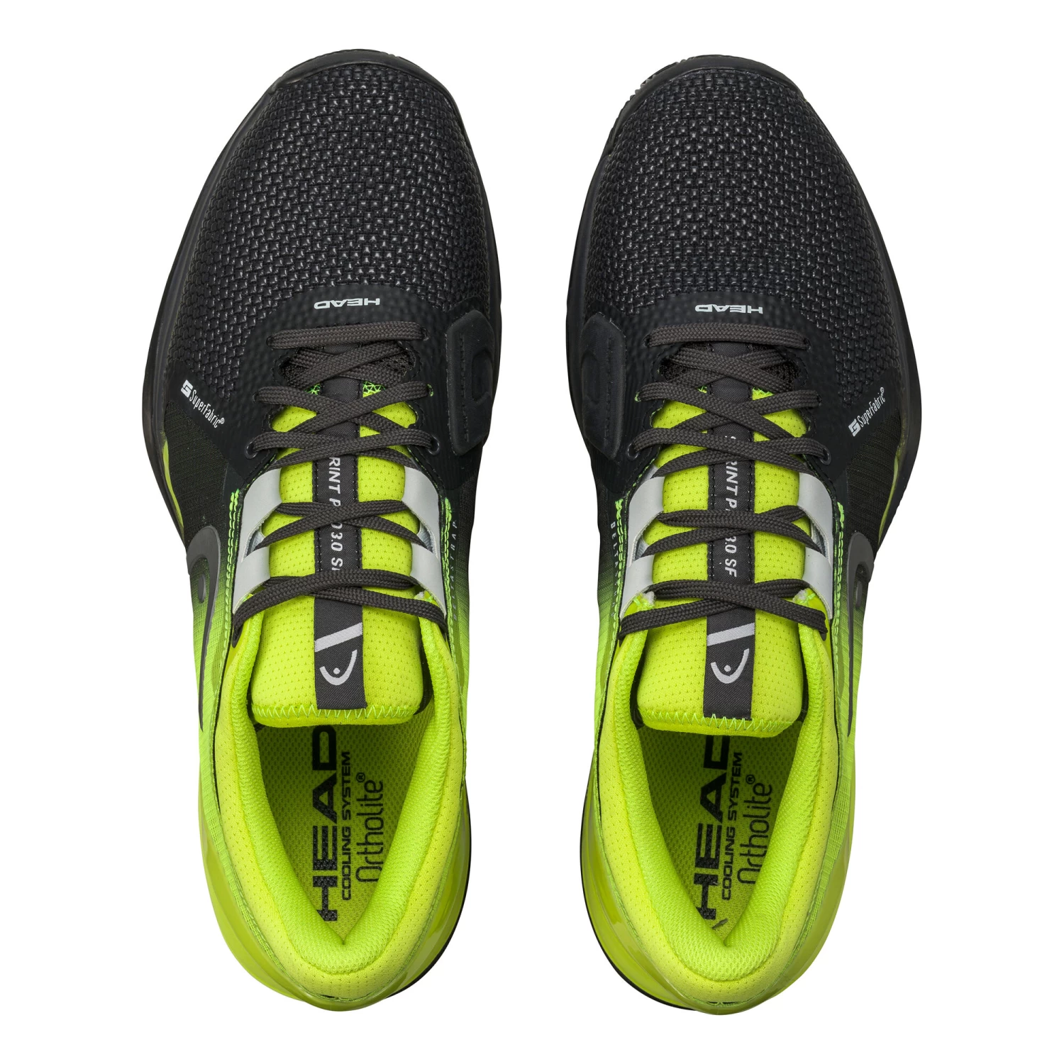 Head Sprint Pro 3.0 SF Clay Court Shoe Men - Black, Yellow 5 Head Sprint Pro 3.0 SF Clay Court Shoe Men - Black, Yellow - Image 3