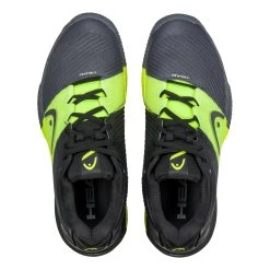 Head Revolt Pro 4.0 Clay Court Shoe Men - Black, Yellow -Tennis Serie Store 01831000 0 4