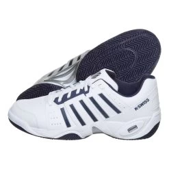 K-Swiss Accomplish III All Court Shoe Men - White, Dark Blue -Tennis Serie Store 01865000 0 7