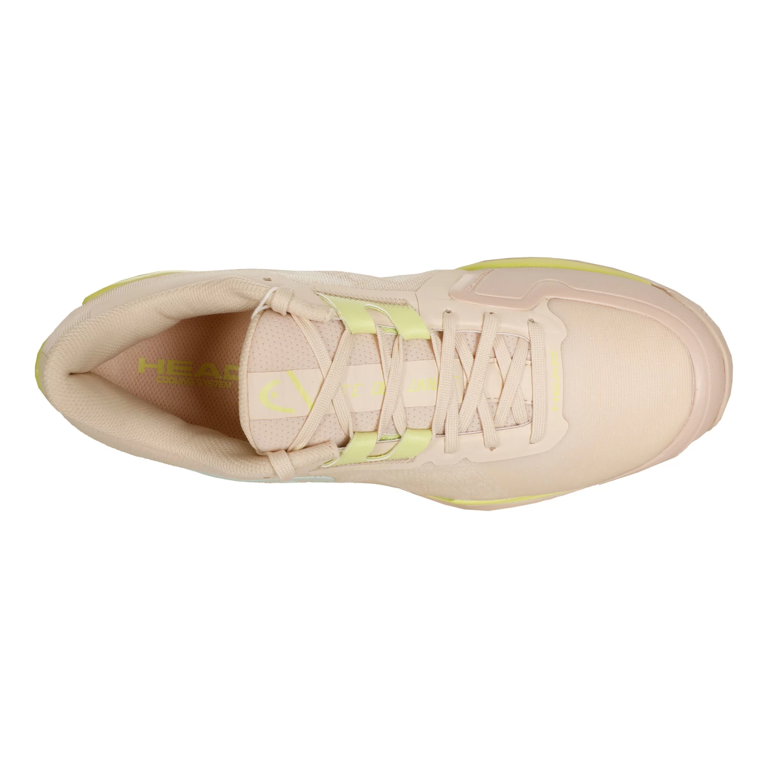 Head Sprint Pro 3.5 Clay Court Shoe Women - Cream, Light Green 5 Head Sprint Pro 3.5 Clay Court Shoe Women - Cream, Light Green - Image 3