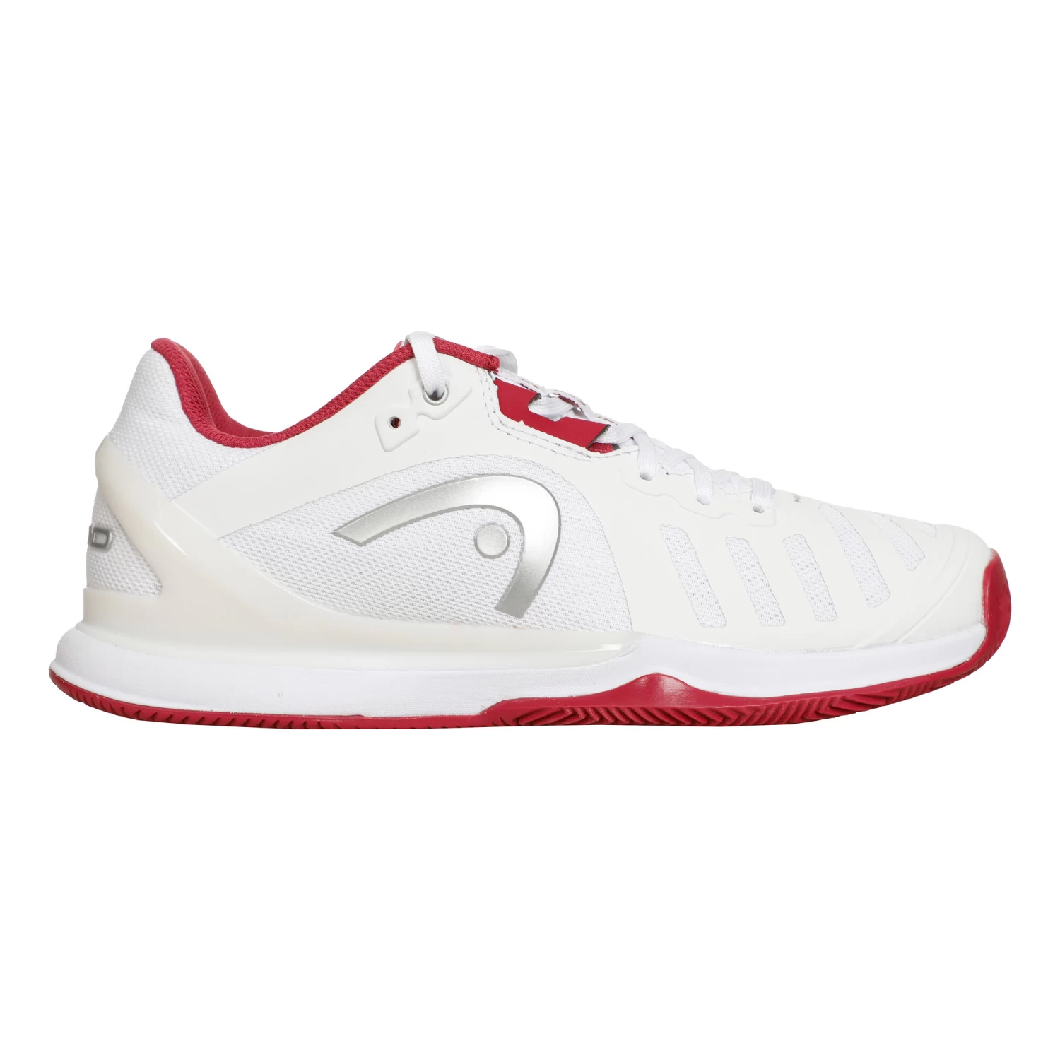 Head Sprint Evo 3.0 Clay Court Shoe Women - White, Berry 3 Head Sprint Evo 3.0 Clay Court Shoe Women - White, Berry