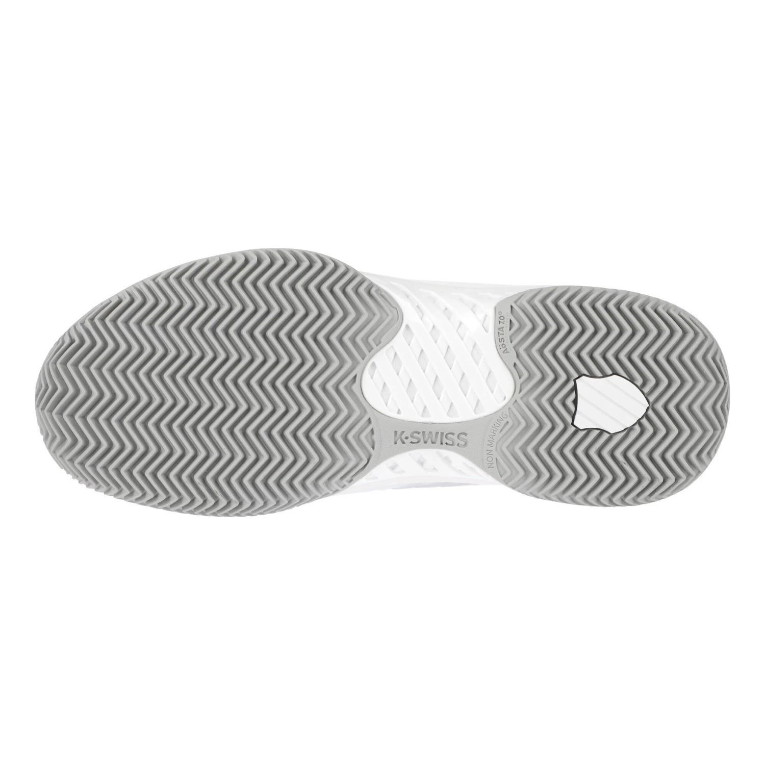 K-Swiss Hypercourt Express Clay Court Shoe Women - White, Lightgrey 5 K-Swiss Hypercourt Express Clay Court Shoe Women - White, Lightgrey - Image 3