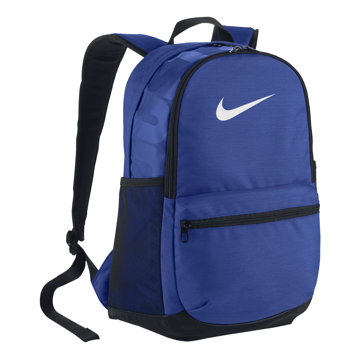 Nike Brasilia Medium Backpack - Blue, Black 6 Nike Brasilia Medium Backpack - Blue, Black - Image 5