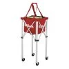 Wilson Tennis Teaching 150 Ball Cart With Wheels - Red