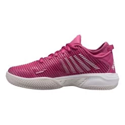 K-Swiss Hypercourt Supreme HB Clay Court Shoe Women - Pink, White -Tennis Serie Store 01997000 0 3