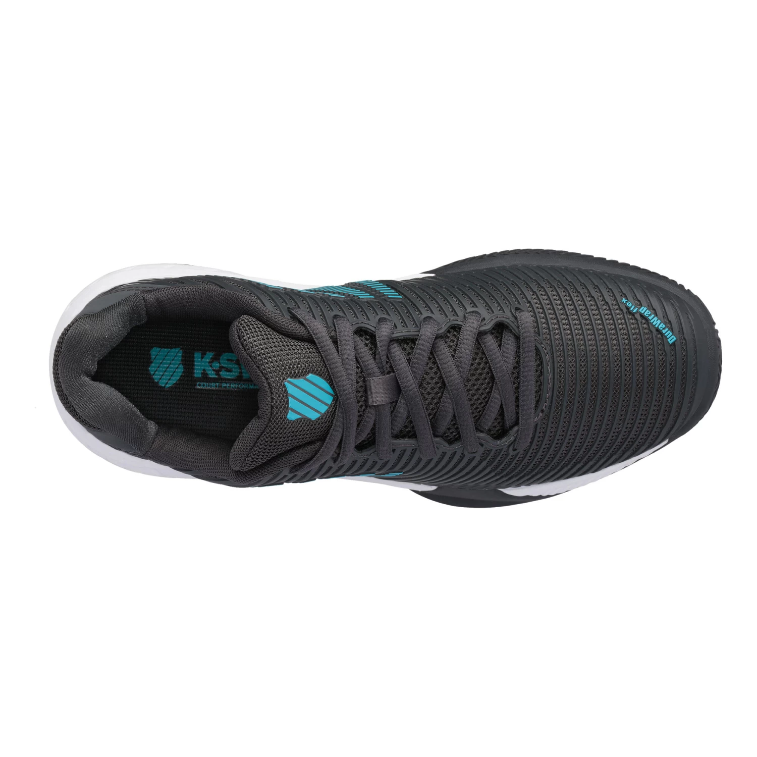 K-Swiss Hypercourt Express 2 Clay Court Shoe Boys - Dark Blue, Blue 5 K-Swiss Hypercourt Express 2 Clay Court Shoe Boys - Dark Blue, Blue - Image 3