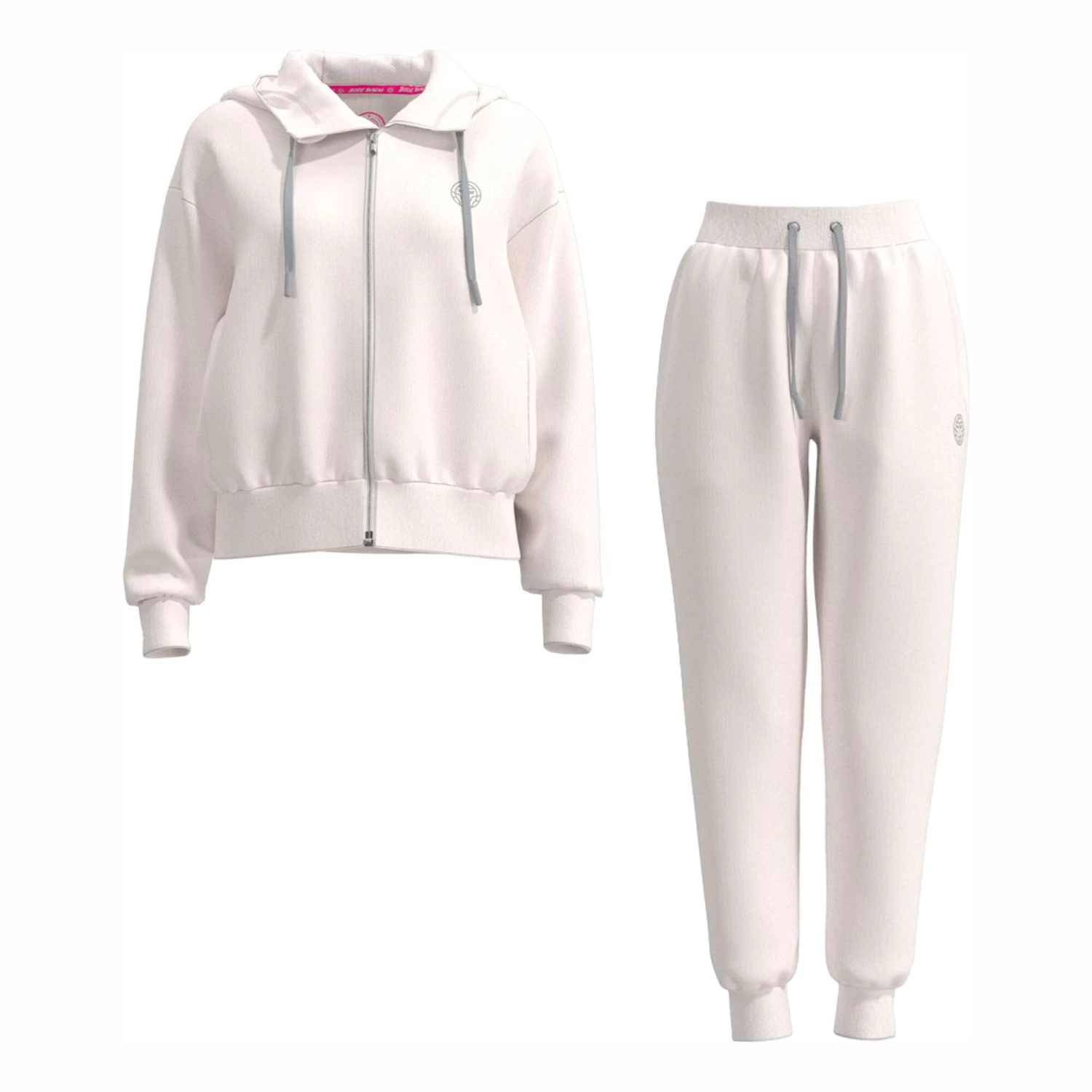 BIDI BADU Chill Tracksuit Women - White 3 BIDI BADU Chill Tracksuit Women - White