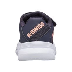 K-Swiss Court Express Strap OMNI All Court Shoe Girls - Dark Blue, Apricot -Tennis Serie Store 02043000 0 2