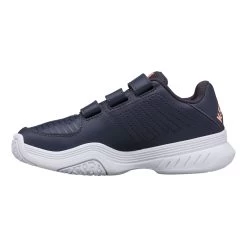 K-Swiss Court Express Strap OMNI All Court Shoe Girls - Dark Blue, Apricot -Tennis Serie Store 02043000 0 3