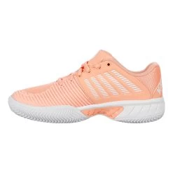 K-Swiss Express Light 2 Clay Court Shoe Women - Orange, White -Tennis Serie Store 02065000 0 3