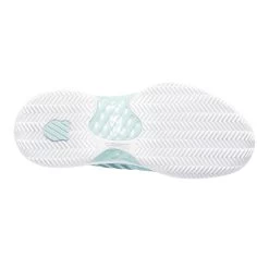 K-Swiss Hypercourt Supreme Clay Court Shoe Women - Light Blue, White -Tennis Serie Store 02075000 0 5